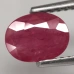 Натуральний не грітий Рубін овал 7.1х5.4мм 0.87ct