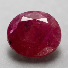 Натуральный не гретый Рубин овал 6.2х5.5мм 0.86ct