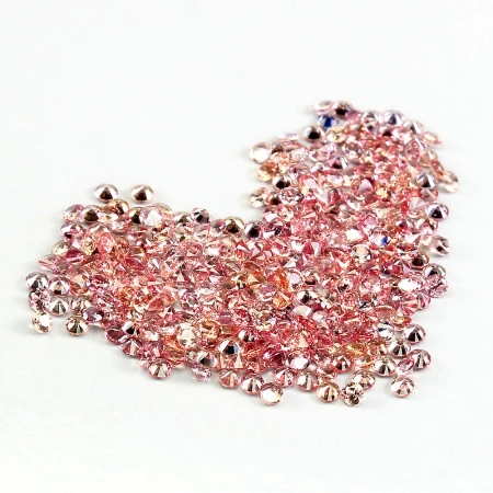 Натуральный падпараджа Сапфир круг 1.3мм 0.01ct