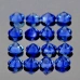 Натуральний синій Сапфір коло 1.8мм 0.03ct