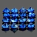 Натуральный синий Сапфир круг 2.0мм 0.04ct