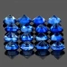 Натуральный синий Сапфир круг 2.3мм 0.06ct