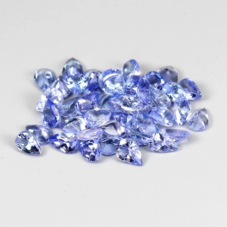 Натуральный Танзанит груша 3.5х2.7 - 3.8х2.0мм 0.13ct