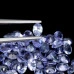 Натуральный Танзанит овал 3.5х2.7 - 4х3мм 0.12ct