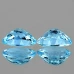 Натуральний блакитний Топаз овал пара 9х7мм 4.03ct Натуральний блакитний Топаз овал пара 9х7мм 4.03ct