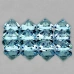 Натуральный голубой скай блю Топаз круг 4.2мм 0.37ct