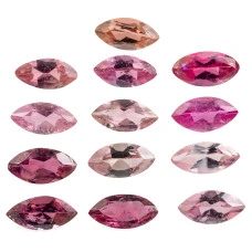 Натуральный розовый Турмалин маркиз 6х3мм 0.24ct