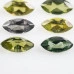 Натуральный зеленый Турмалин маркиз 6х3мм 0.24ct