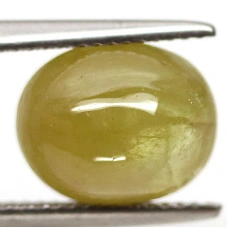 Натуральний жовтий Сфен 11.7х9.6мм 5.96ct