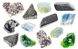 Цветные природные камни